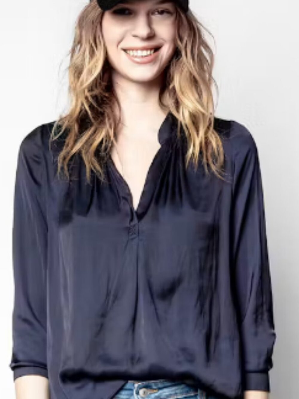 Zadig and Voltaire Tink Satin Tunic